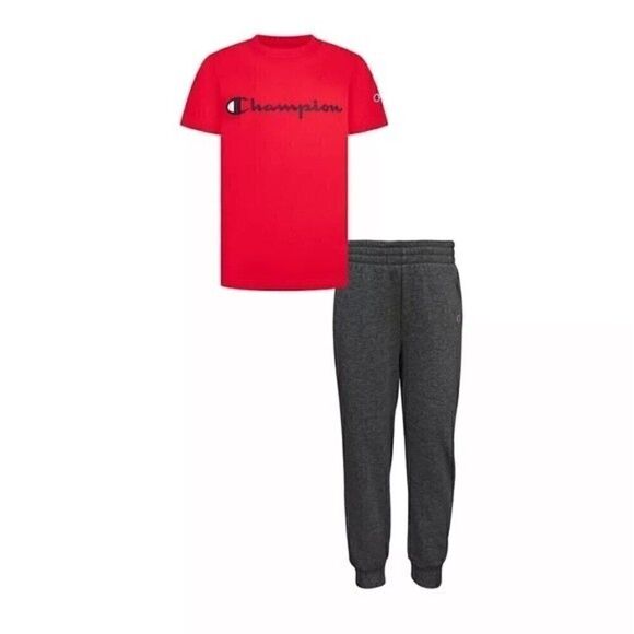 Baby Boys Signature Short Sleeve T-shirt and C PatchJogger Set, 2 Piece* 18mo - Picture 1 of 5